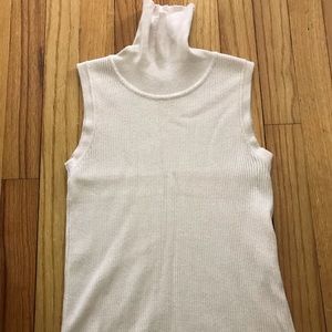 Zara: Sleeveless Turtle Neck